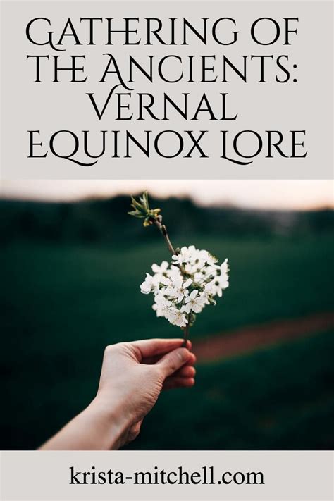 Witchcraft traditions during the vernal equinox